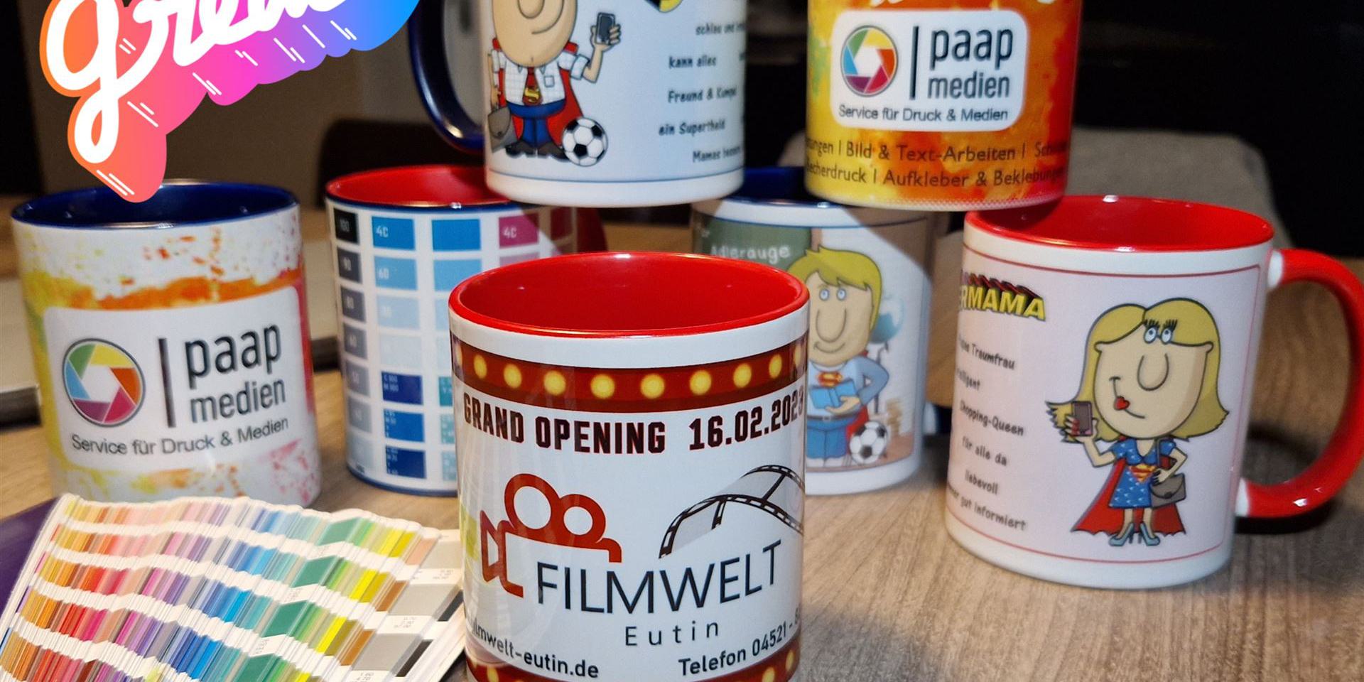 Becher Filmwelt Eutin